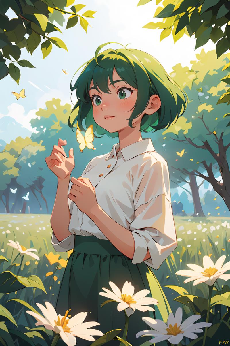 392873-2464055623-High detail,super detail,super high resolution,girl with short green hair enjoying her time in the open field,surrounded by the.png